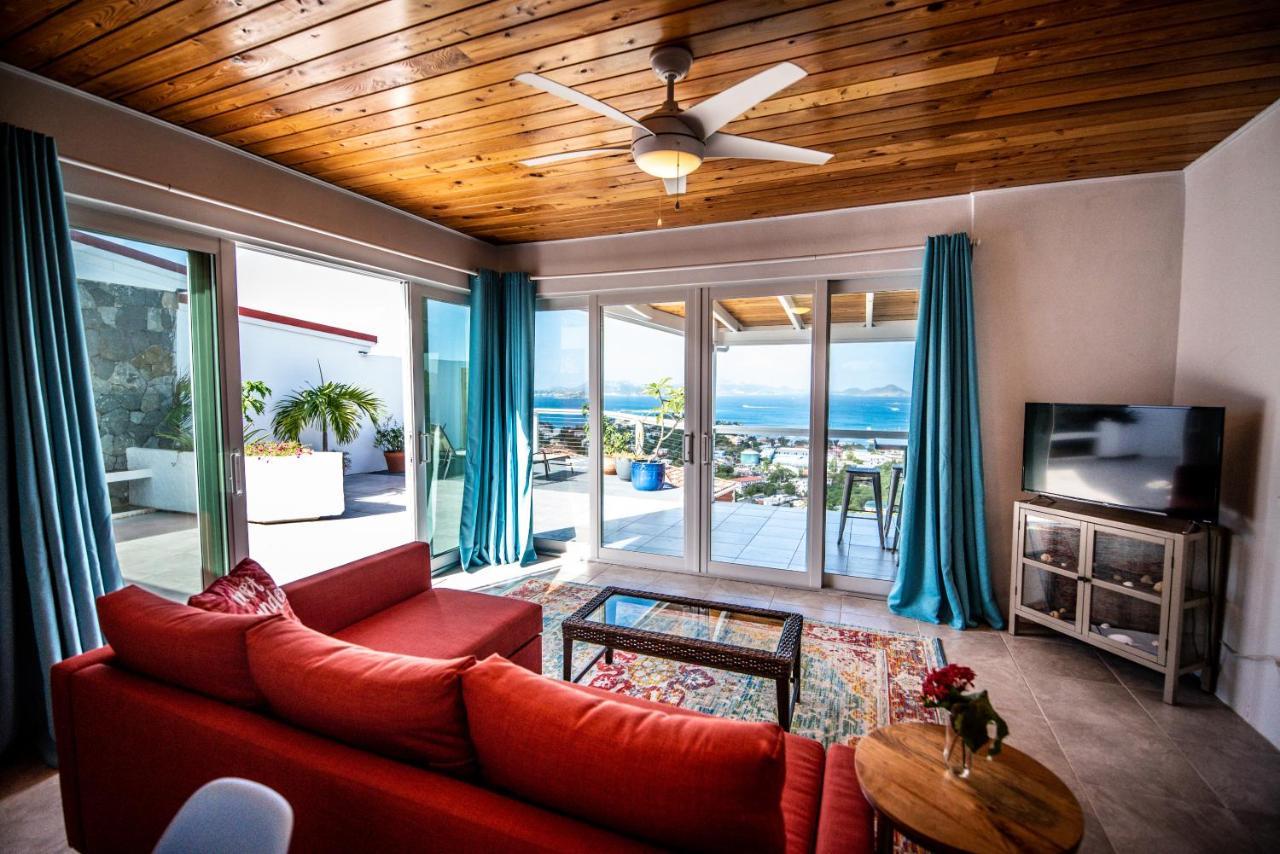 Fantastic Penthouse At Sunset Serenade Suites Cruz Bay Luaran gambar