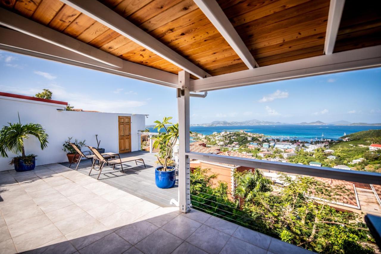 Fantastic Penthouse At Sunset Serenade Suites Cruz Bay Luaran gambar