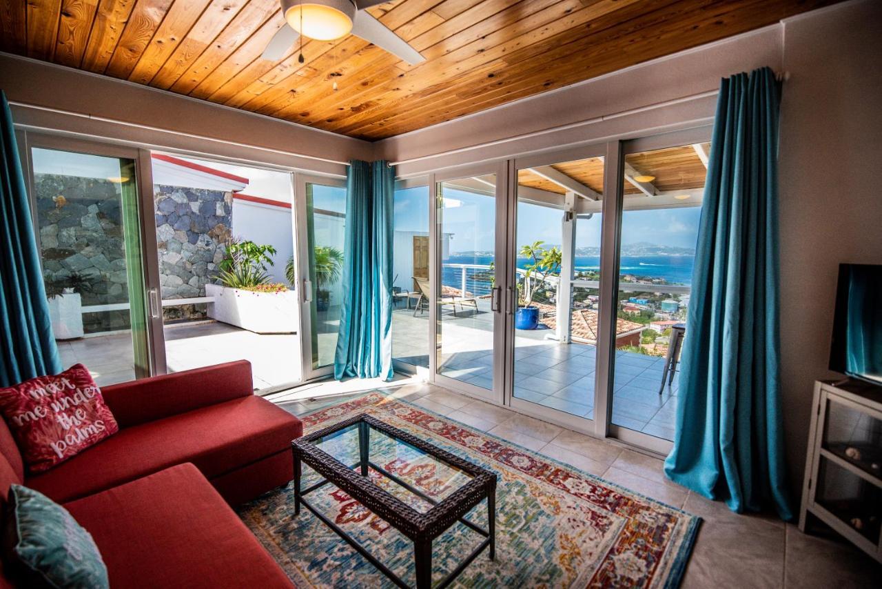 Fantastic Penthouse At Sunset Serenade Suites Cruz Bay Luaran gambar